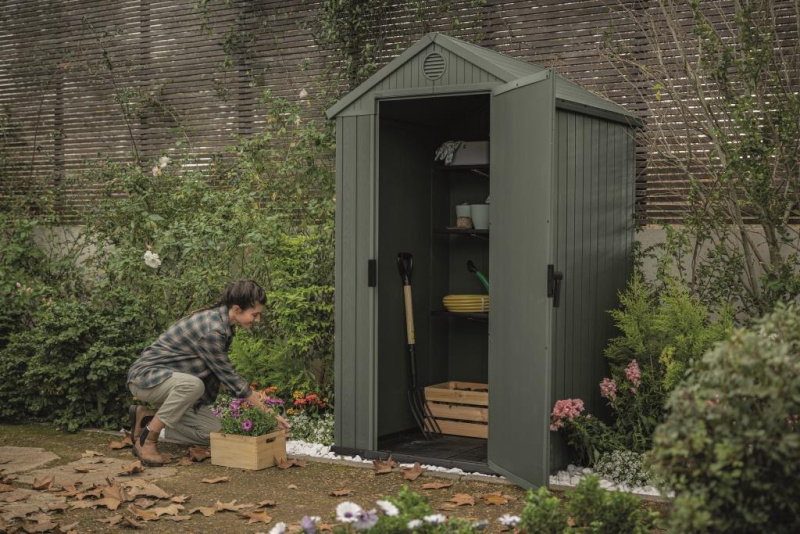 Пластиковый сарай для дачи