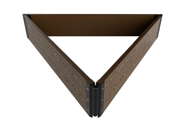 Грядки из ДПК