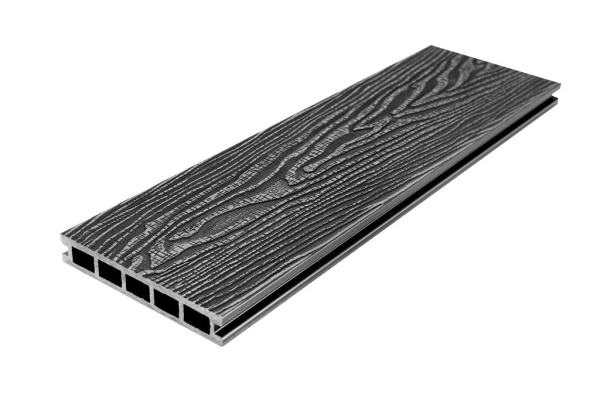 Террасная доска ДПК UnoDeck Vintage АНТРАЦИТ 150х4000 мм  | Купить в Интернет-магазине | Цена 535 ₽ Террасная доска из ДПК