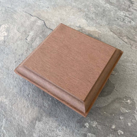 Крышка столба EasyDecking Wood-X 125х125 Коричневый