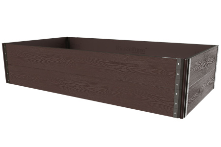 Грядки из ДПК