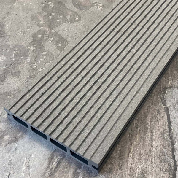 Террасная доска ДПК EasyDecking Wood-X 146х23х3010 Серый  | Купить в Интернет-магазине | Цена 812 ₽ Террасная доска из ДПК