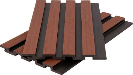 Фасадные панели из ДПК