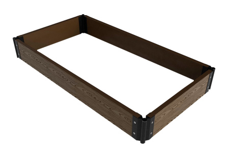 Грядки из ДПК