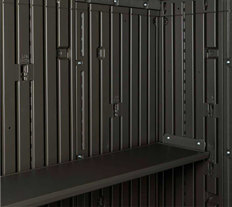 Пластиковый сарай для дачи