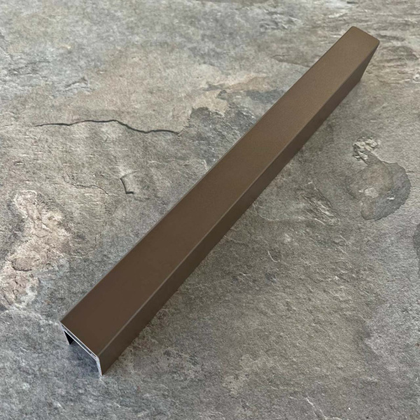 Алюминиевый П-профиль EasyDecking 35x25x3000 Венге