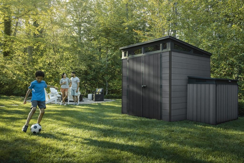 Пластиковый сарай для дачи