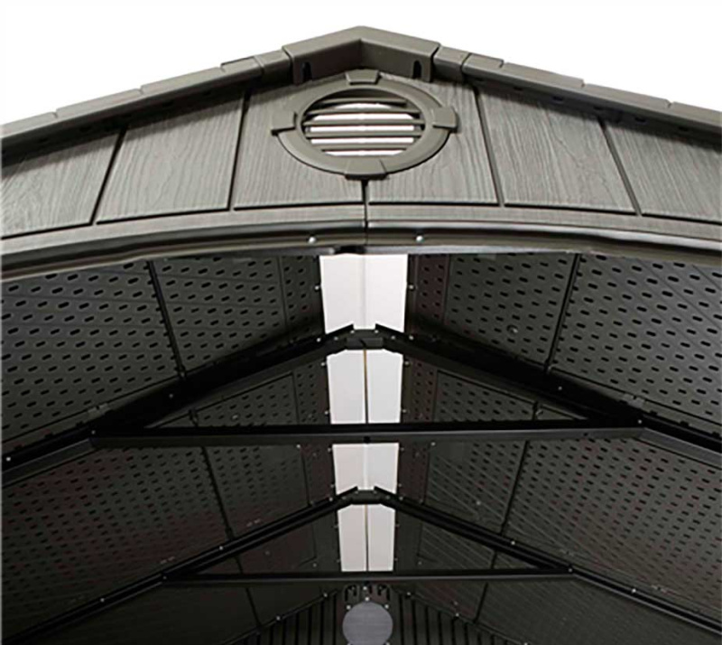 Пластиковый сарай для дачи