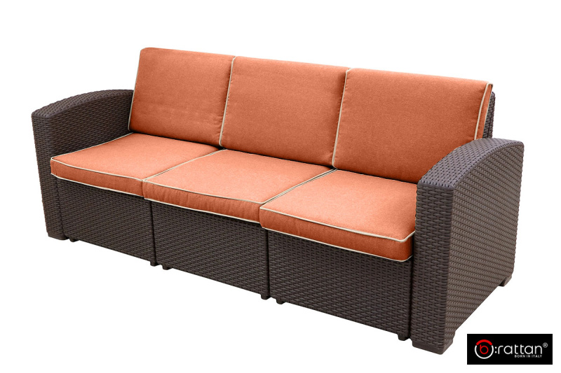 Комплект уличной мебели Rattan Premium 5 (5 мест) венге  | Купить в Интернет-магазине | Цена 72 500 ₽ Комплекты уличной мебели для дачи