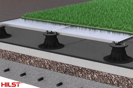 Регулируемые опоры для лаг и плитки