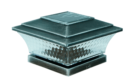 Крышка-фонарь для столба POLIVAN SINGARAJA серебро