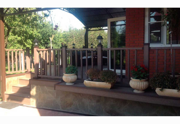 Ограждение из ДПК Holzhof Woodstyle