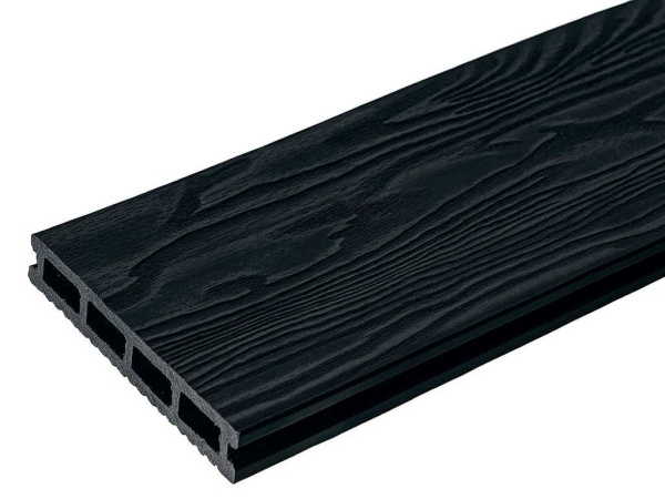Террасная доска ДПК TalverWood 3D ГРАФИТ 150х25х6000 мм  | Купить в Интернет-магазине | Цена 625 ₽ Террасная доска из ДПК