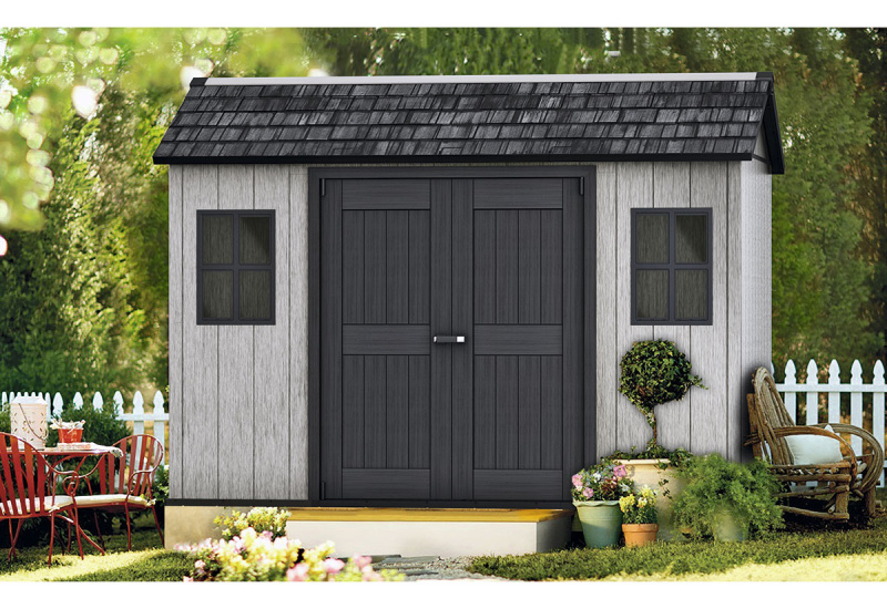 Пластиковый сарай для дачи