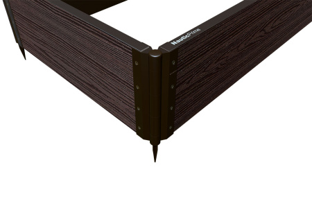 Грядки из ДПК