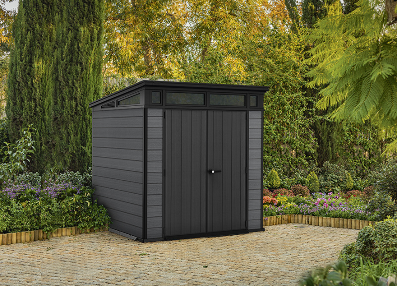 Пластиковый сарай для дачи