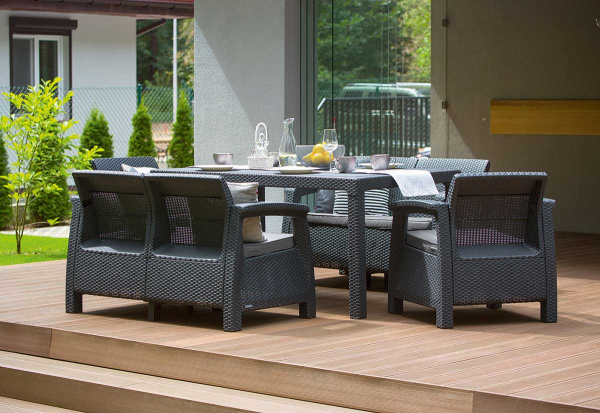 Комплекты уличной мебели для дачи