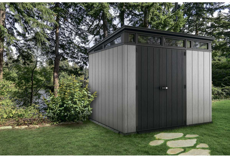 Пластиковый сарай для дачи