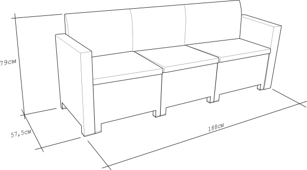 Диван для дачи