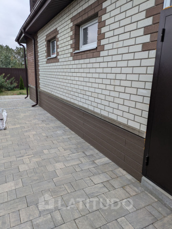 Фасадные панели из ДПК