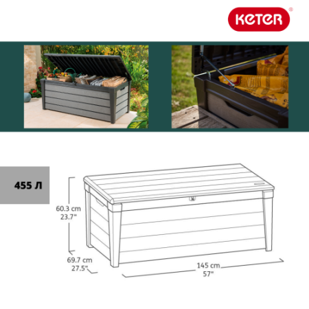 Садовые ящики и сундуки