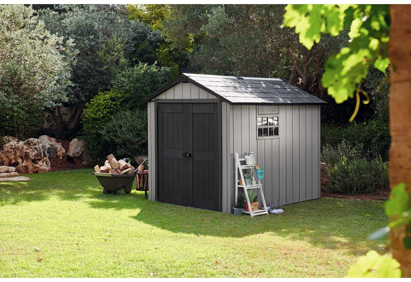 Пластиковый сарай для дачи