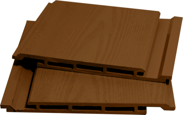 Фасадная панель из МПК Campione 160х17х3000мм терракота  | Купить в Интернет-магазине | Цена 1 680 ₽ Фасады из ДПК