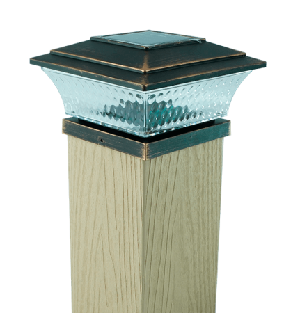 Крышка-фонарь для столба POLIVAN SINGARAJA бронза