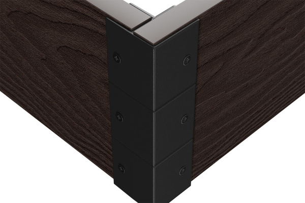 Грядки из ДПК