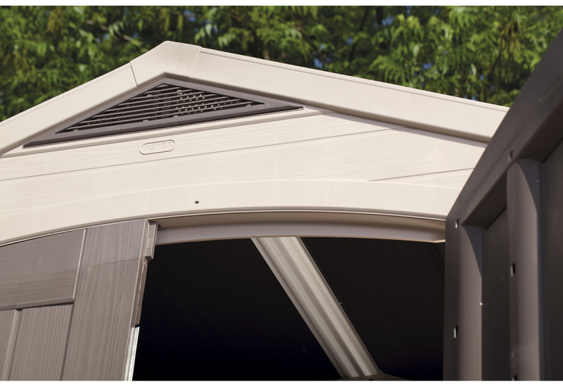 Пластиковый сарай для дачи