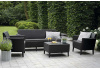 Дачная мебель Salemo 3 Seater Set коричневая  | Купить в Интернет-магазине | Цена 91 200 ₽ Комплекты уличной мебели для дачи