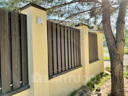 Заборная доска дпк Latitudo Estetic 140х12х4000 Венге