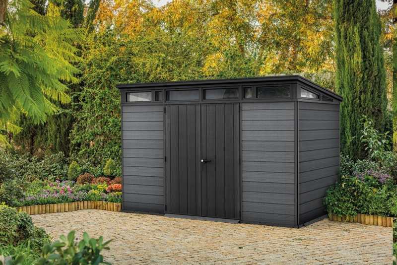 Пластиковый сарай для дачи