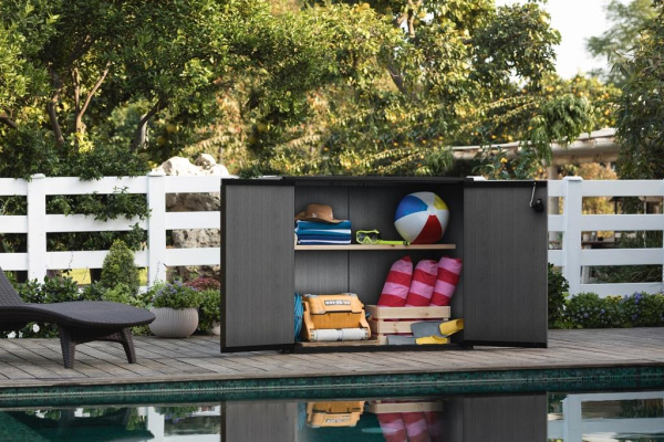 Пластиковые шкафы и тумбы