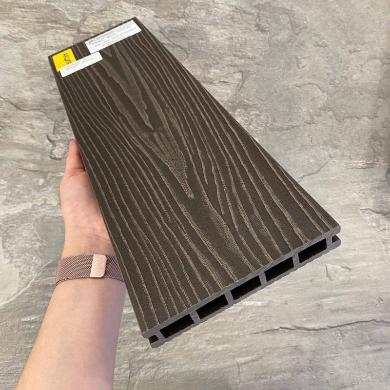 Террасная доска ДПК Latitudo Ultra 150х24х3000 Венге  | Купить в Интернет-магазине | Цена 709 ₽ Террасная доска из ДПК