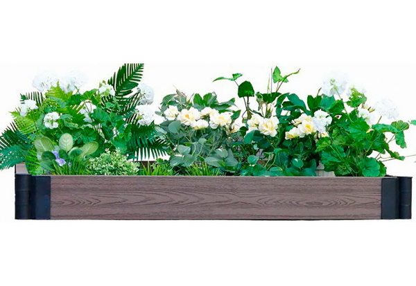 Грядки из ДПК