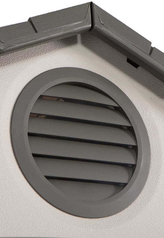 Пластиковый сарай для дачи