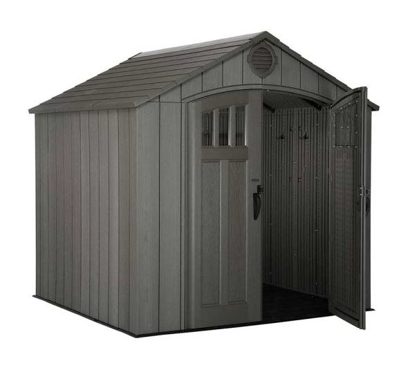 Пластиковый сарай WOODLOOK 8x7,5  | Купить в Интернет-магазине | Цена 0 ₽ Пластиковый сарай для дачи