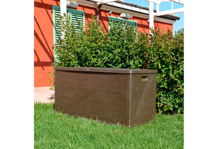 Сундук WOOD LINE  | Заказать онлайн | Цена 22 900 ₽ Садовые ящики и сундуки