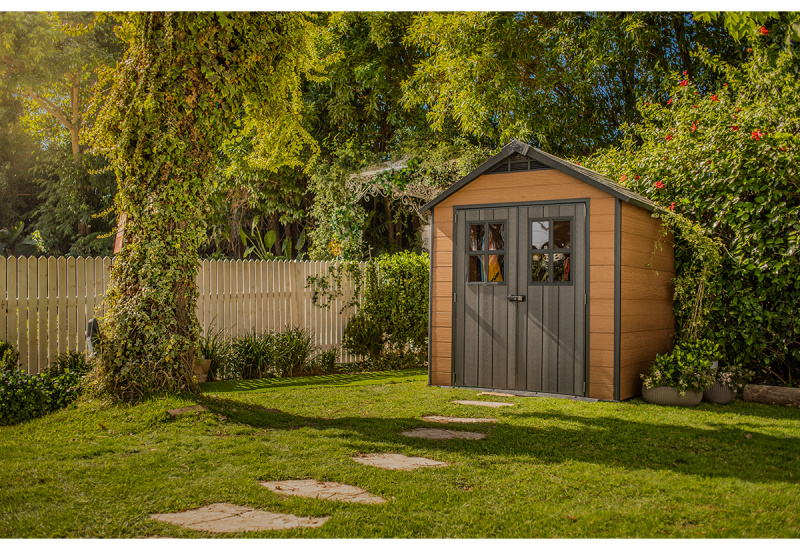 Пластиковый сарай для дачи