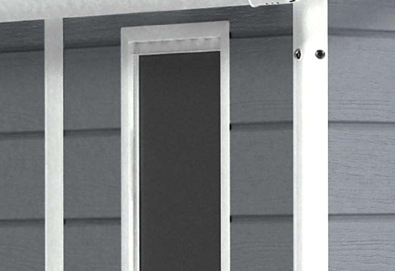 Пластиковый сарай для дачи