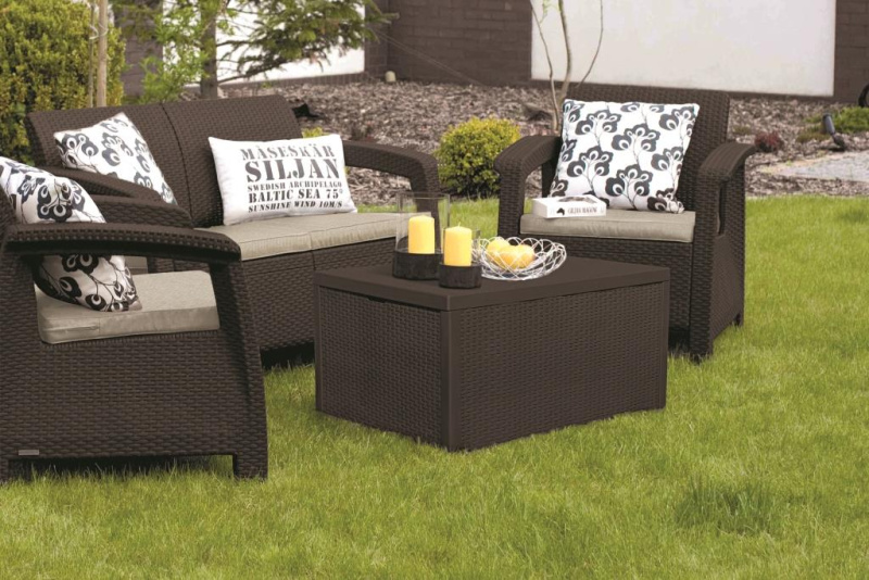 Комплекты уличной мебели для дачи