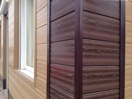 Фасадные панели из ДПК