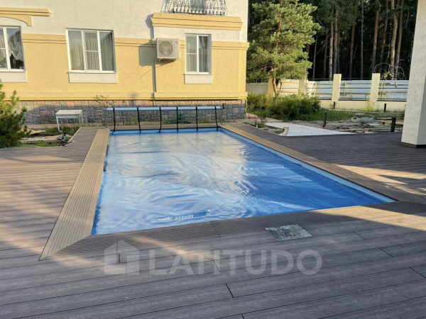 Ступень полнотелая ДПК Latitudo Step-342 342х23х4000 Венге  | Купить в Интернет-магазине | Цена 3 270 ₽ Ступени из ДПК