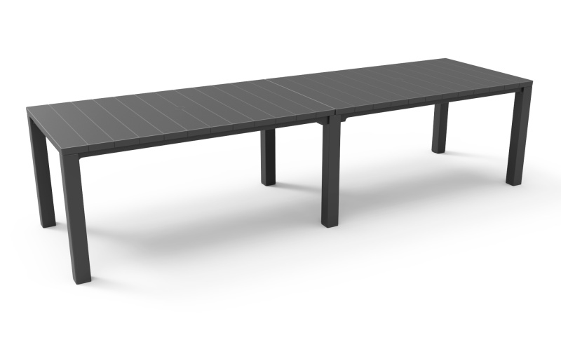 Обеденный стол Julie Double table 2 configurations графит  | Купить в Интернет-магазине | Цена 41 500 ₽ Стол для дачи