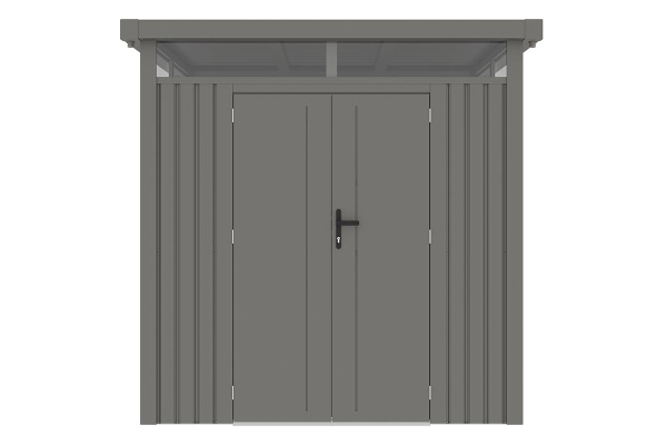 Сборный металлический сарай