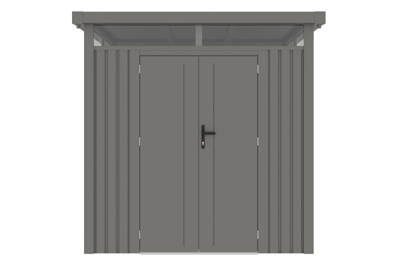 Сборный металлический сарай