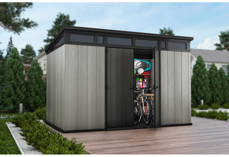 Пластиковый сарай для дачи