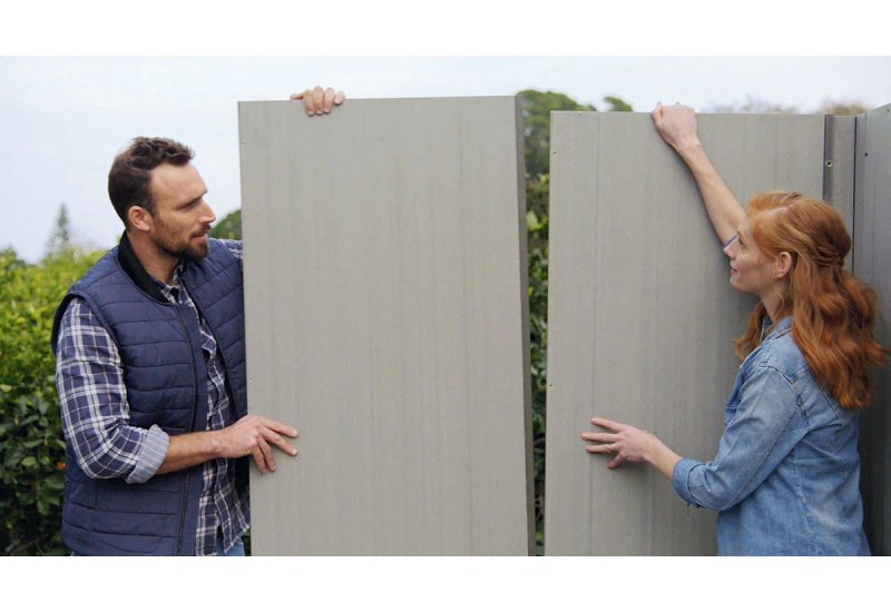 Пластиковый сарай для дачи