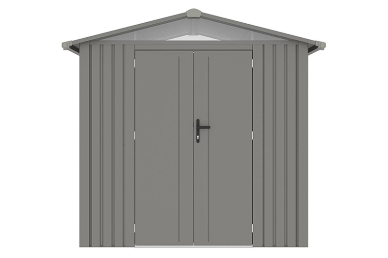 Сборный металлический сарай